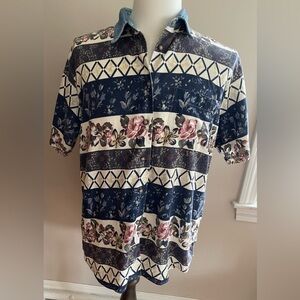 Vintage 90’s - Krazy Kat - Floral Men's Shirt